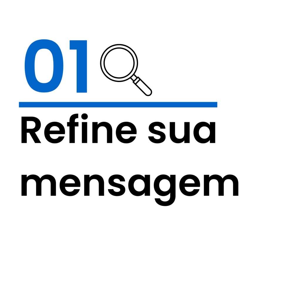 01 - Refine sua mensagem